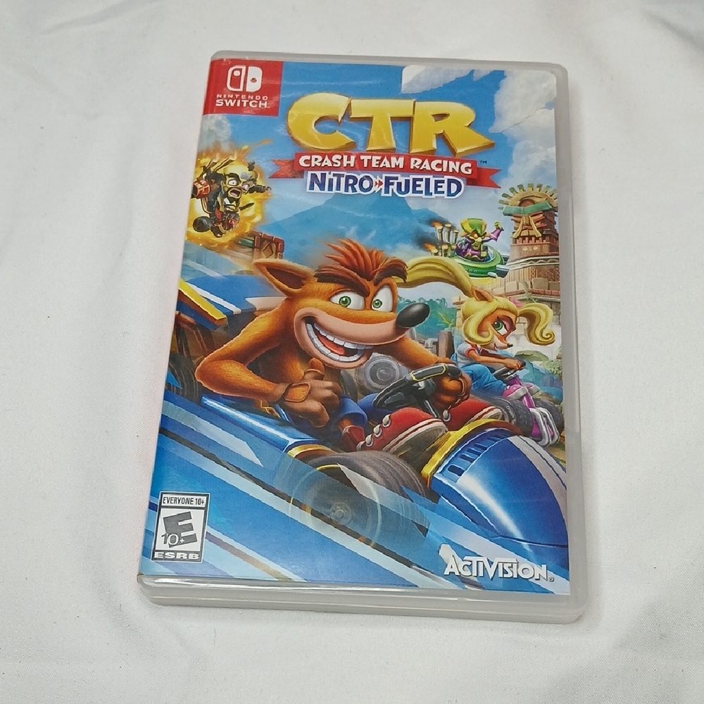 CTR Crash Team Racing Nitro-Fueled - Nintendo Switch Game. Used